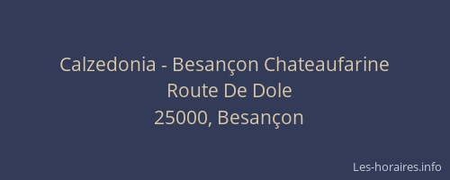 Calzedonia - Besançon Chateaufarine
