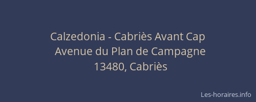 Calzedonia - Cabriès Avant Cap