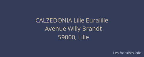 CALZEDONIA Lille Euralille