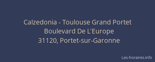Calzedonia - Toulouse Grand Portet