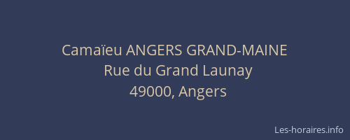 Camaïeu ANGERS GRAND-MAINE