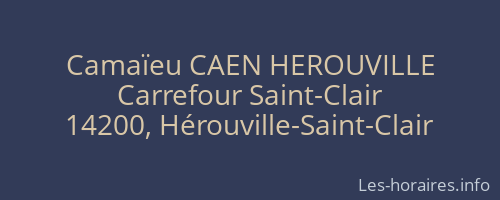 Camaïeu CAEN HEROUVILLE