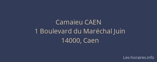 Camaieu CAEN