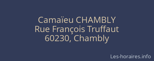 Camaïeu CHAMBLY
