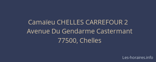 Camaïeu CHELLES CARREFOUR 2