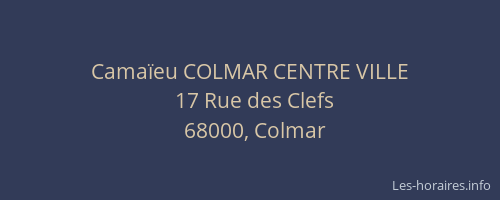 Camaïeu COLMAR CENTRE VILLE