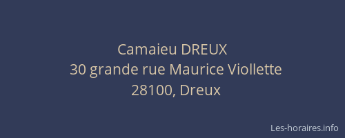 Camaieu DREUX