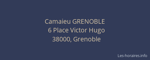 Camaieu GRENOBLE