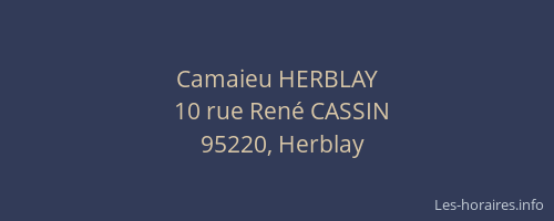 Camaieu HERBLAY