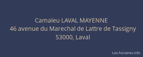 Camaïeu LAVAL MAYENNE