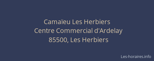 Camaïeu Les Herbiers