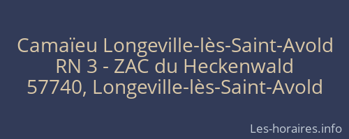 Camaïeu Longeville-lès-Saint-Avold