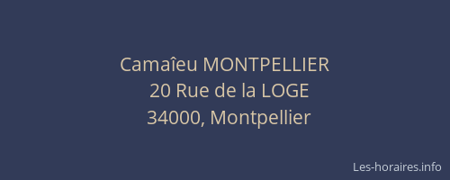 Camaîeu MONTPELLIER