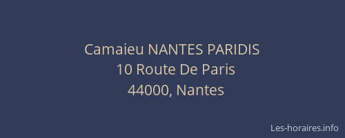 Camaieu NANTES PARIDIS