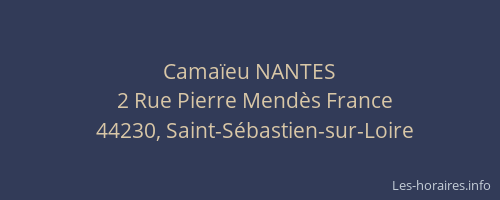 Camaïeu NANTES
