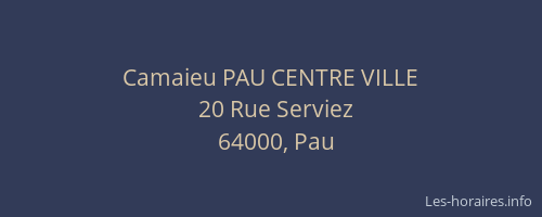 Camaieu PAU CENTRE VILLE