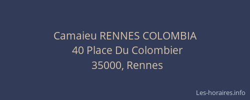 Camaieu RENNES COLOMBIA