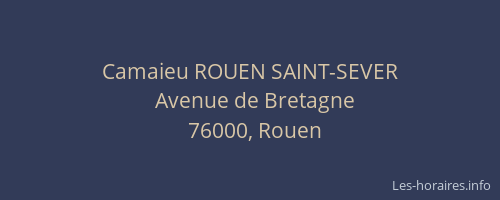 Camaieu ROUEN SAINT-SEVER