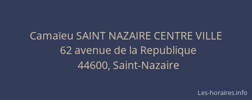 Camaïeu SAINT NAZAIRE CENTRE VILLE