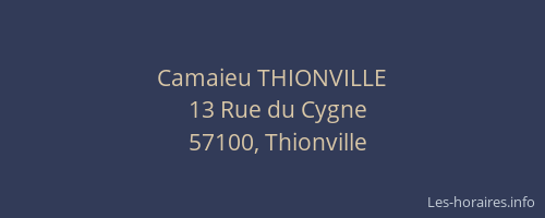 Camaieu THIONVILLE