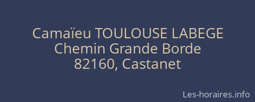 Camaïeu TOULOUSE LABEGE