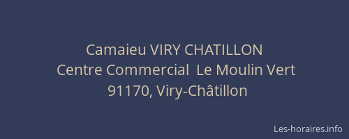 Camaieu VIRY CHATILLON