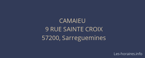 CAMAIEU