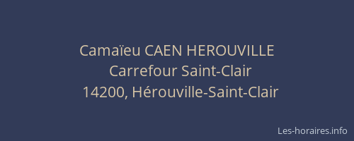 Camaïeu CAEN HEROUVILLE