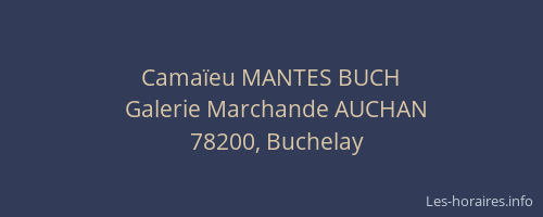 Camaïeu MANTES BUCH