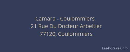 Camara - Coulommiers