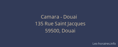 Camara - Douai