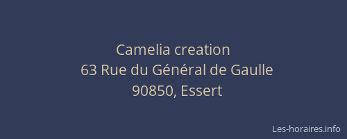 Camelia creation