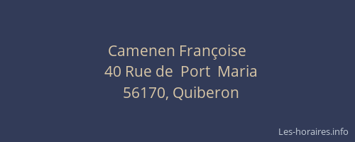 Camenen Françoise