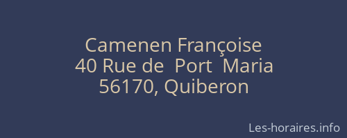 Camenen Françoise