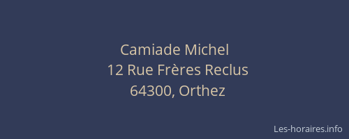 Camiade Michel