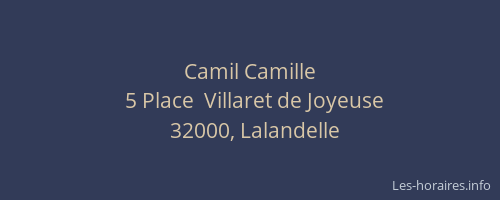 Camil Camille