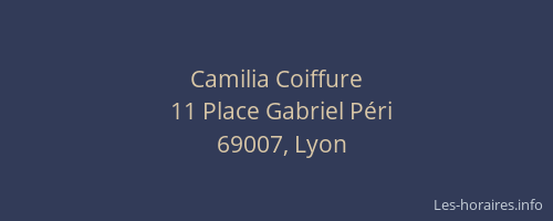 Camilia Coiffure