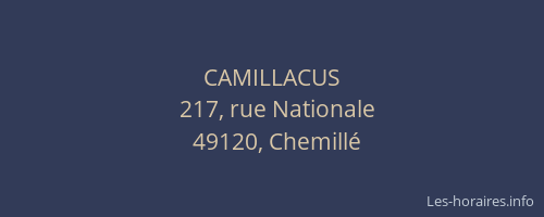 CAMILLACUS