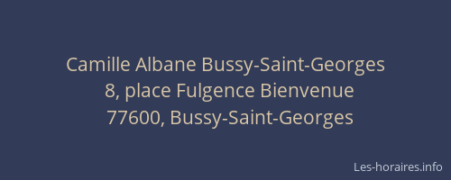 Camille Albane Bussy-Saint-Georges