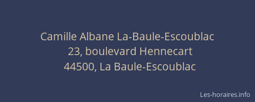 Camille Albane La-Baule-Escoublac