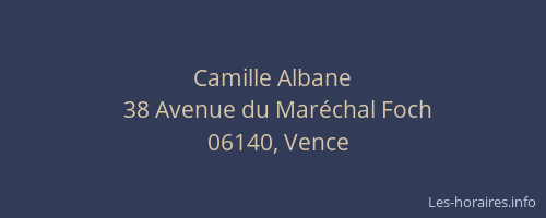 Camille Albane