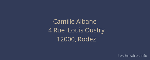 Camille Albane