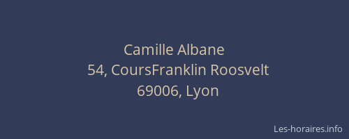 Camille Albane