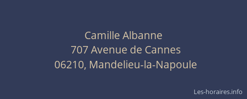 Camille Albanne