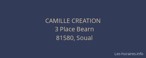 CAMILLE CREATION
