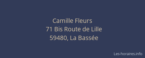 Camille Fleurs