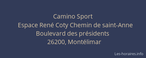 Camino Sport