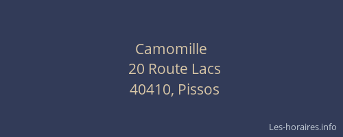 Camomille