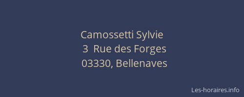 Camossetti Sylvie