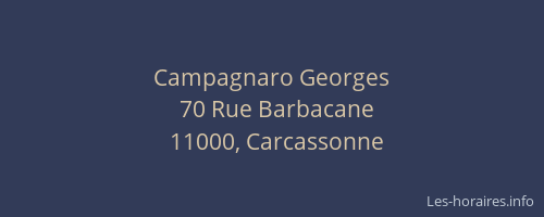 Campagnaro Georges